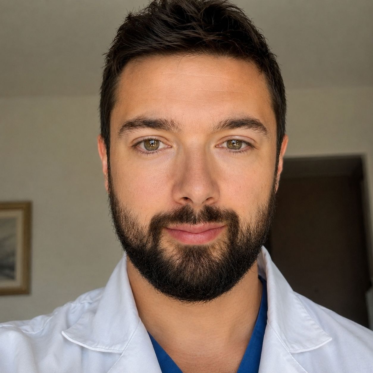 Studio medico reumatologico, ambience di lavoro senza persone
